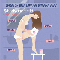 EPILATOR PENCABUT PERONTOK BULU TANGAN / KAKI