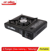 NIKO NK-268 Stainless Gas Stove Portable 2 Functions