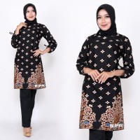 Baju Atasan Wanita Tunik 08 / Blus Batik Kantor
