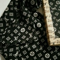 jilbab terbaru PASHMINA MOTIF LV, PASHMINA MOTIF BRANDED, KADO