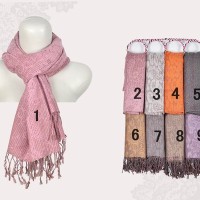 jilbab terbaru Pashmina Scarf Syal Shawl Motif STB - 03 Impor