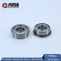 F686ZZ 6x13x5mm Miniature Metal Bearing Flanged Ball Bearing 10 PCS