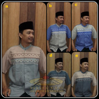 Baju Koko Dewasa Baju Muslim Taqwa Pria Grosir Eceran Murah M L XL
