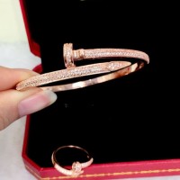Gelang set Cincin Cartier Paku P102 Kualitas premium