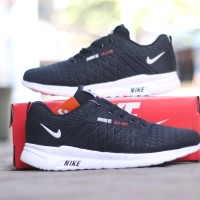 SEPATU SPORT NIKE AIR ZOOM HITAM