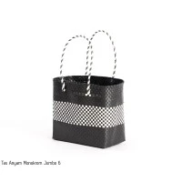 Tas Anyam Monokrom Jumbo
