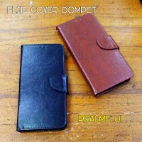 Flip Cover Dompet Kulit Realme UI