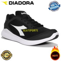 Sepatu Running Pria Diadora Eagle DIA174488641 - Black ORIGINAL