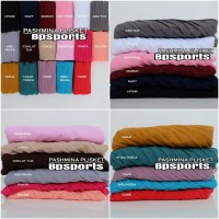 Jilbab Pashmina PLISKET Diamond Crepe - Kerudung Pasmina Diamon Itali