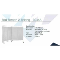 Bed Screen 2 Bidang - 3044A