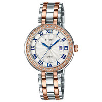 JAM TANGAN WANITA CASIO ORIGINAL SHEEN SHE-4034BSG-7B/SHE 4034BSG 7B