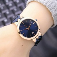 Jam Tangan Wanita GC 256 Black Rosegold Kw