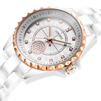 LONGBO 80027 Crystal Kuarsa Menonton Dial Indah Wanita Jam Tangan 9