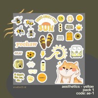 Jual Aesthetic  Sticker Pack AE 01 Kota Bandung 