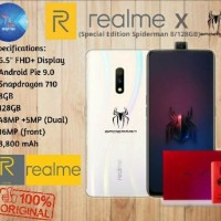 Realme X Ram 8/128GB Spiderman Edition Garansi Resmi