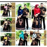 couple gamis brokat garuda 2723