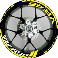 Stiker Velg Motor Yamaha New Yzf R15 Vr46 Ring 17
