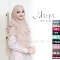 Ternama Jilbab Instan Marina Terbagus