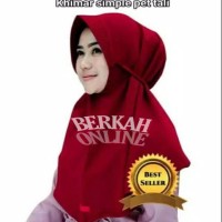 hijab instan khimar simple pet Tali nyamn di pakai jilbab murah khimar