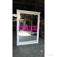Lemari Pakaian Sliding Full Cermin