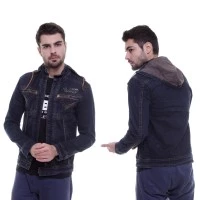 Jaket Jeans Hodie Sleting Rider