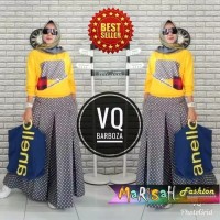 Baju Wanita Muslim Set Baju Barboza Katun Original Murah Kaos Muslima