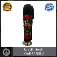 Rok Lilit Bordir motif RAFLESIA