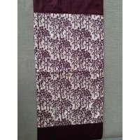 Bed Runner Batik Maroon