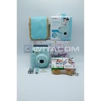 Fujifilm Instax Mini 9 Party Package - Ice Blue