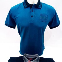 SumberRejekiJeans - Baju Kaos Polo Pria Merk Hugo Sport Bagus Dingin