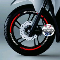 Stiker Velg Sticker Decal Motor Honda Vario 150 125 all new 2018 un