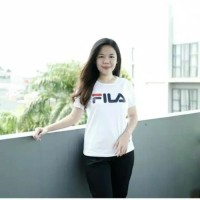 T-Shirt Fila Kaos Fila Pakaian Wanita Baju Cewek Kaos Unik Murah