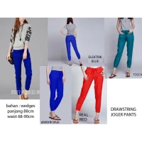 DRAWSTRING JOGER PANTS