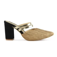 Farish Delwyn Heels - Gold
