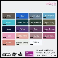 Segiempat Rawis Saudia Polos / Hijab / Jilbab / Krudung / Pashmina