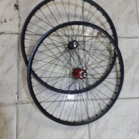  Jual  Velg  sepeda  ukuran  26  lengkap depan belakang Kab 