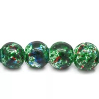 Isi 25 Butir Green Mottled 6mm