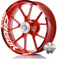 Stiker Velg Sticker Decal Motor Honda CB150R warna hitam grey bisa