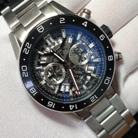 Tagheuer GMT silver