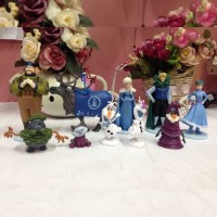 Jual TOPPER KUE  FROZEN  ISI 10 FIGURE PAJANGAN HIASAN  ELSA 