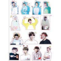 Jual Bayar Di Tempat Kpop Bts Bt21 Stiker Kertas Gambar Kartun