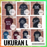 TERLARIS - BAJU KAOS PRIA DISTRO KATUN GROSIR TANAH ABANG ECERAN