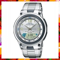 PROMO - CASIO STANDARD JAM TANGAN PRIA - SILVER AW-82D-7AVDF