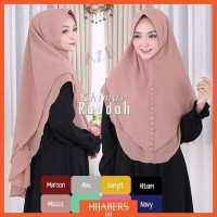 Jilbab Hijab Kerudung Instan Khimar Syari Raudah Kancing Murah Terbaru