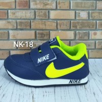 Sepatu Nike Anak Navy Ijo Stabilo Nk-18 - 24 Sale
