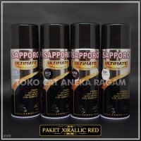 Jual Paket Cat Xirallic Red Sapporo Ultimate Sapporo Jual Paket Cat Xirallic Red Sapporo Ultimate Sapporo