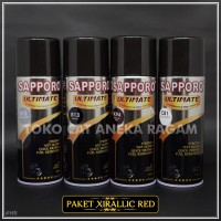 Jual Paket Cat  Xirallic  Red Sapporo Ultimate Sapporo 