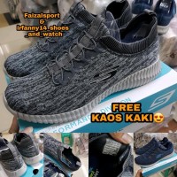 Sepatu Skechers Pria Skechers Hartnel With Memory Foam Empuk Dijamin