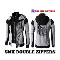 jaket double attack on titan SNK