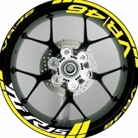 Stiker Velg Motor Yamaha New Yzf R15 Vr46 Ring 17